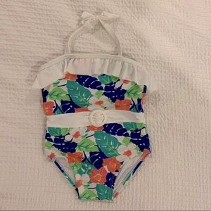 Janie and Jack one piece bathing suit
